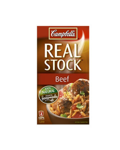 Campbell's 100% Natural Real Beef Stock - Carton (Buy 10 Cartons, Get 1 Carton Free)