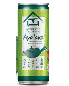 Ayataka Green Tea Can Drink - Carton