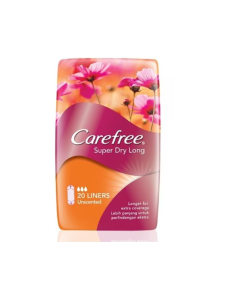 Carefree Super Dry Long Unscented - Carton