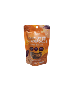 With Love, Gretel Sprouted Superfoods Salted Caramel 50g - Carton