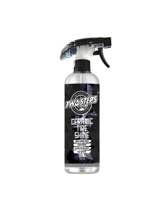 Two Steps Cleaning Ceramic Tire Shine 500ml Water Based - Carton