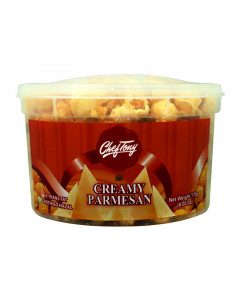Chef Tony's Gourmet Popcorn Creamy Parmesan RegularTub - Case