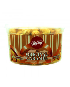 Chef Tony's Gourmet Popcorn Original Caramel Regular Tub - Case