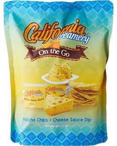 California Creamery Nacho Cheese Sauce & Tortilla Chips Combo Pack - Carton