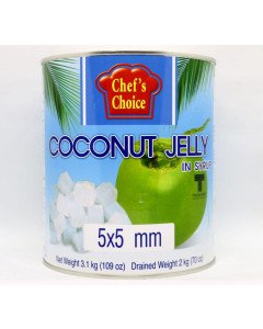 Chef's Choice Coconut Jelly in Syrup (5mm) - Carton
