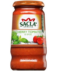Sacla Tomato & Basil Sauce - Case