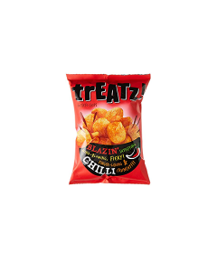 Treatz Potato Chip Chilli - Carton