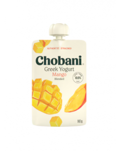 Chobani Mango Greek Yoghurt Pouch - Carton
