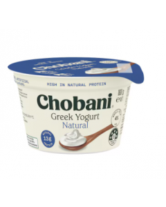 Chobani Greek Natural Yoghurt 4% - Carton