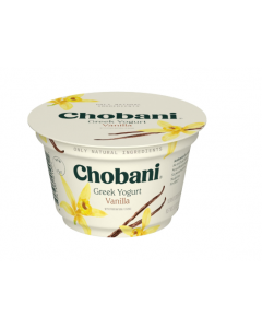 Chobani Fat Free Greek Yoghurt Vanilla - Carton