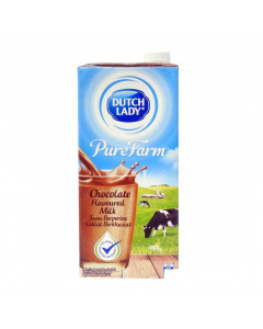 Dutch Lady UHT Milk - Chocolate - Carton (Buy 10 Cartons + 1 FOC)