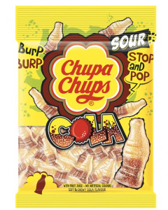 Chupa Chups Sour Cola Jellies Bag Halal - Carton