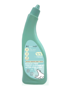 Cloversoft Plant Based Toilet Cleaner 500ml (Peppermint & Cucumber) - Carton