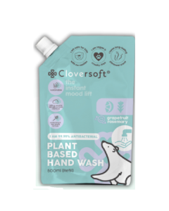 Cloversoft Hand Wash 500ml Refill Bag(Grapefruit & Rosemary) - Carton