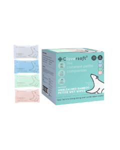 Cloversoft Unbleached Bamboo Organic Antibacterial Wipes 8 sheets - Carton