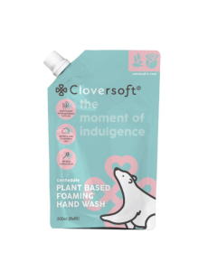 Cloversoft Hand Wash 500ml Refill Bag (Patchouli & Rose) - Carton