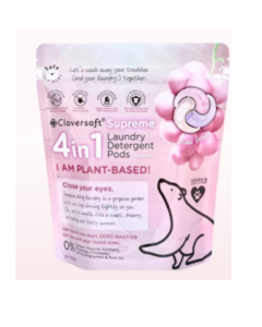 Cloversoft 4 in 1 Supreme Laundry Pods(Rose Grape) - Carton
