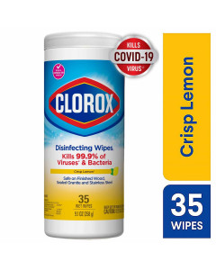 Clorox Disinfecting Wipes 35s - Citrus Blend - Case