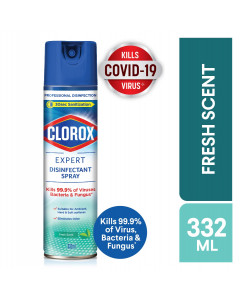 Clorox Expert Disinfectant Aerosol Spray Fresh Scent 332ML - Case