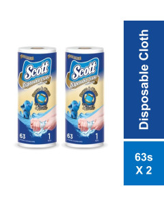 Scott Disposable Cloth-Like Wipes - Carton