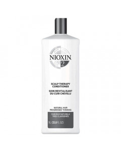Nioxin System 2 Scalp Therapy Conditioner, For Natural Hair with Progressed Thinning 1000ml