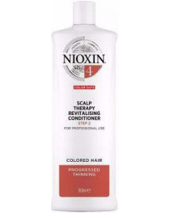 Nioxin System 4 Scalp Therapy Conditioner, Color Treated Hair with Progressed Thinning 1000ml