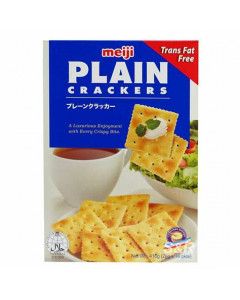 Meiji Plain Crackers Original - Carton