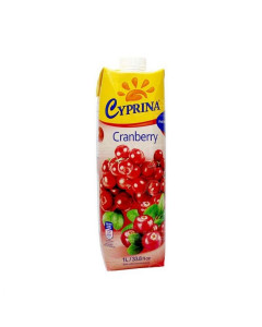 Cyprina Cranberry Juice Drink - Carton
