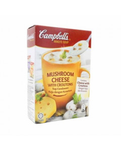 Campbell's Mushroom Cheese  With Croutons Instant Soup - Carton (Buy 10 Cartons, Get 1 Carton Free)