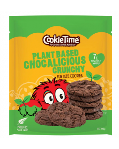 Cookie Time Crunchy Plant Based Chocalicious - Carton