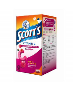 Scott's Vitamin C Mix Berries Pastilles - Carton