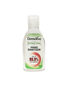 Dabur DermoViva Antibacterial Hand Sanitizer Alcohol 90 % v/v Content 72 % v/v - Case