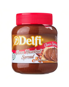 Delfi Choco Spread Hazelnut - Carton