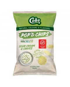 Cobs Pop'd Sour Cream Chives - Case