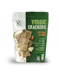 Back To Basics Veggie Crackers Zucchini Almond - Case