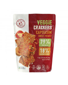 Back To Basics Veggie Cracker Capsicum Sweet Potato - Case