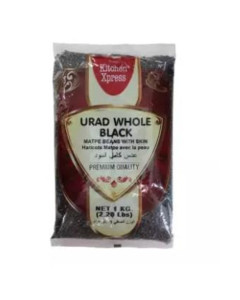 Kitchen Xpress Black Urid Whole 20X1KG-Carton