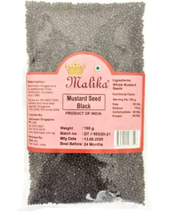 Malika Mustard Seeds Black 40X250G-Carton