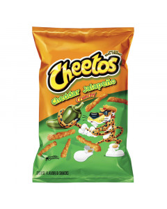Cheetos Cheddar Jalapeno Cheese Snacks - Carton