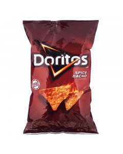 Doritos Spicy Nacho Tortilla Chips - Carton