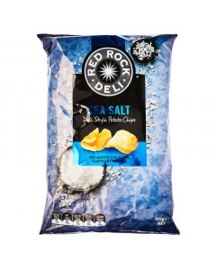 Red Rock Deli Sea Salt Potato Chips - Carton