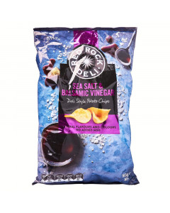 Red Rock Deli Sea Salt and Balsamic Vinegar Potato Chips - Carton