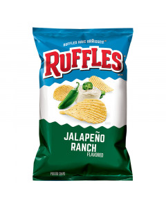 Ruffles Jalapeno Ranch Potato Chips - Case