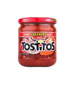 Tostitos Hot Chunky Habanero Salsa Dip - Carton