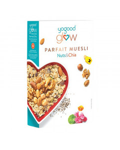 Yogood Glow Nuts & Chia Parfait Muesli - Carton