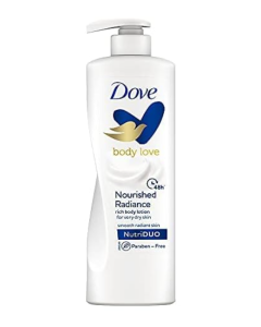 Dove Lotion Nourished Radiance (Pump) - Carton