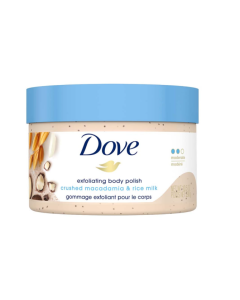 Dove Body Polish Macadamia & Rice Milk - Carton