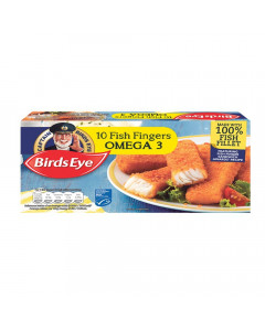 Birds Eye 10 Omega 3 Fish Fingers - Carton