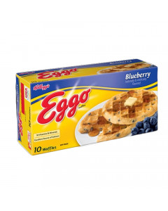 Kellogg's Eggo Blueberry Waffles - Carton