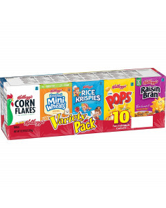 Kellogg's Variety School Pack 10's Cereal - Carton